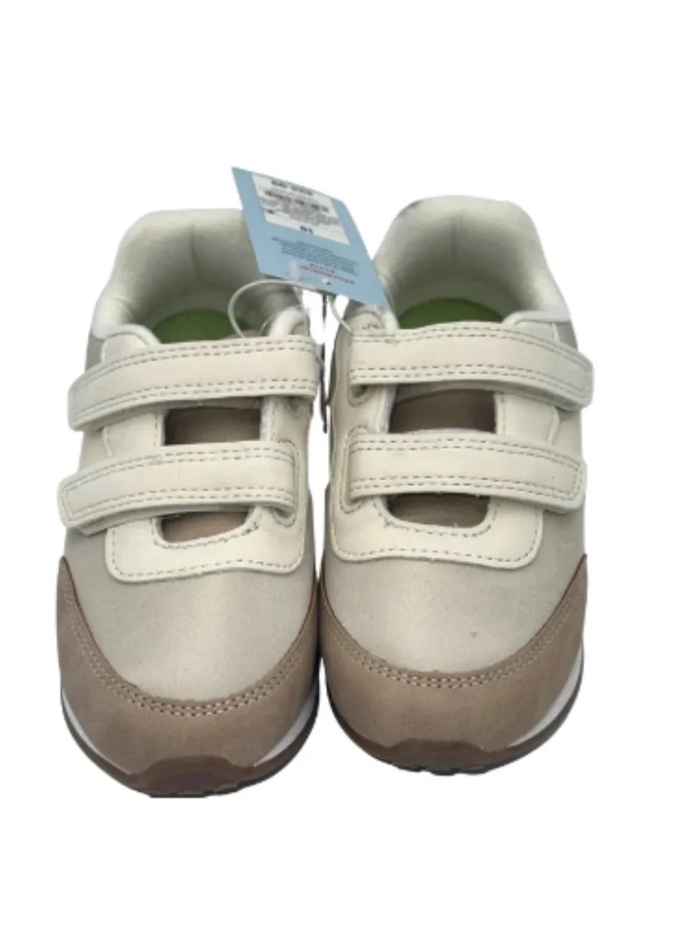 Cat & Jack Charlie Toddler Retro Sneakers Tan Hook & Loop Casual Shoes Size 11T